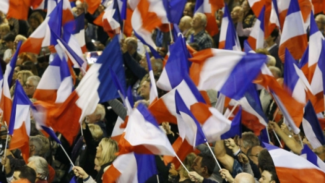 Immagine di una manifestazione della destra francese