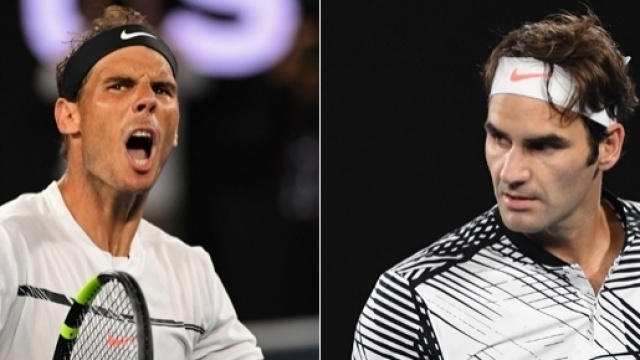 Joueurs de l&eacute;gende pour finale de r&ecirc;ve ! Nadal - Federer