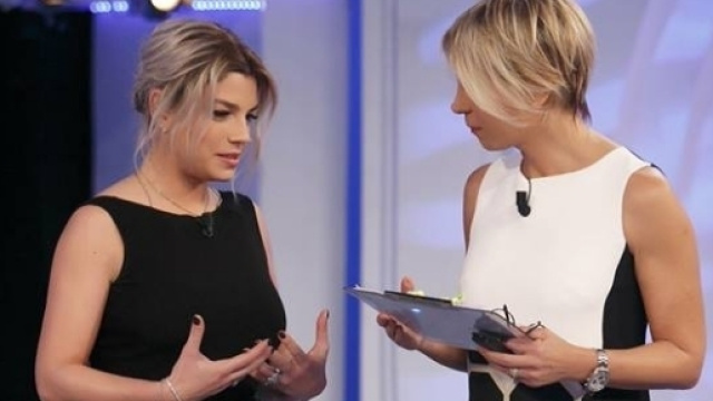 Emma Marrone a 'C'&egrave; posta per te'.