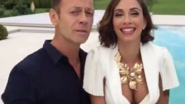 In foto Malena la Pugliese, con Rocco Siffredi.