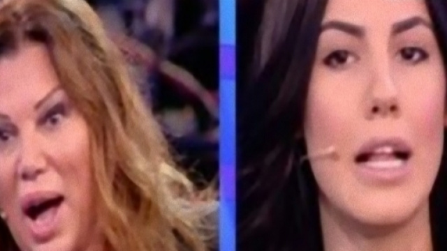 Lite tra la De Lellis e la Grandi a Domenica Live.