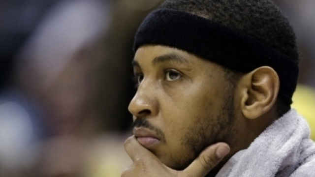 NBA: Carmelo Anthony's Many Faces of Disappointment | DUNK360 - dunk360.com