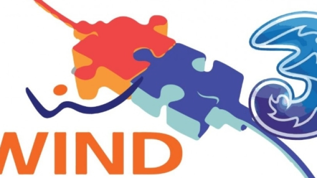 Ecco il logo di Wind Tre, nuova societ&agrave;