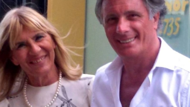 Gemma e Giorgio ai tempi in cui erano felici insieme.