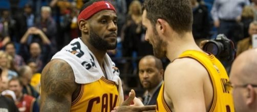 Kevin Love might have helped Atlanta become Superbowl champs with such a touch down pass