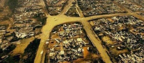 Santa Olga consumida por el fuego