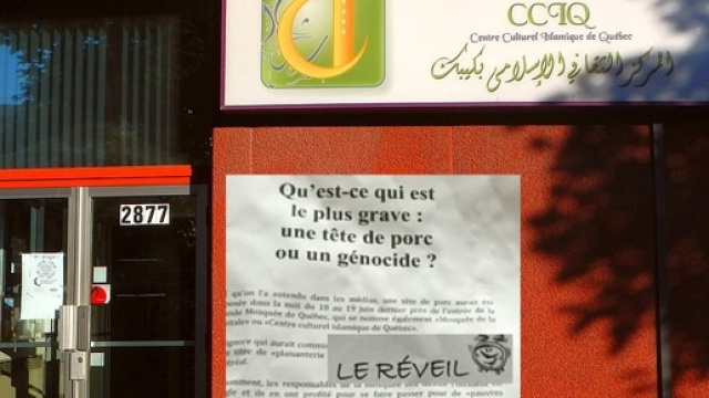 Deux hommes, deux Qu&eacute;b&eacute;cois, se sont livr&eacute;s &agrave; une tuerie &agrave; la Grande Mosqu&eacute;e de Qu&eacute;bec : six morts