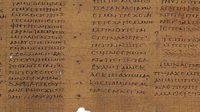 Translation of the Bible From Greek into Coptic (Circa 100 CE ... - historyofinformation.com