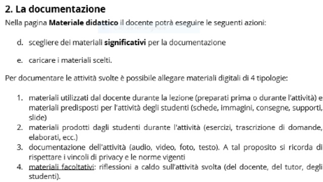 Come progettare e documentare attivit&agrave; didattica su Indire