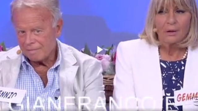 Gemma e l'ex fidanzato Ennio il dentista