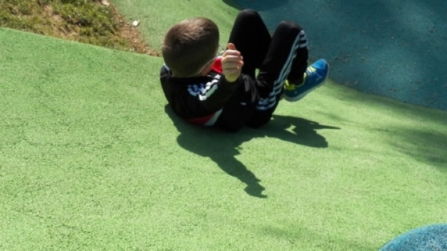 Giocare all'aperto vuol dire salute.