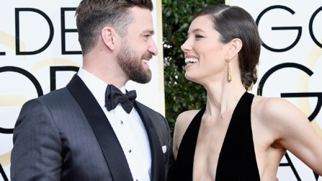 Justin Timberlake durante i Golden Globe