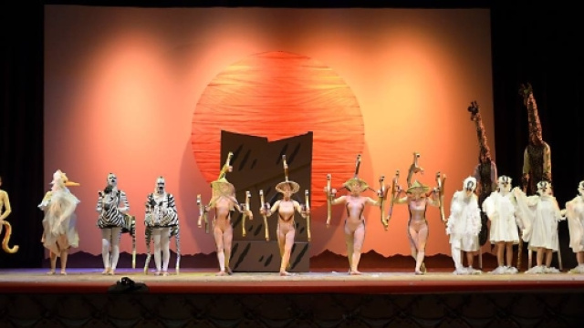 Un momento de &ldquo;Il Re Leone Musical tour&rdquo;