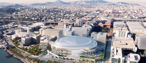 Recreaci&oacute;n de lo que ser&aacute; el Chase Center, nuevo estadio de los Warriors