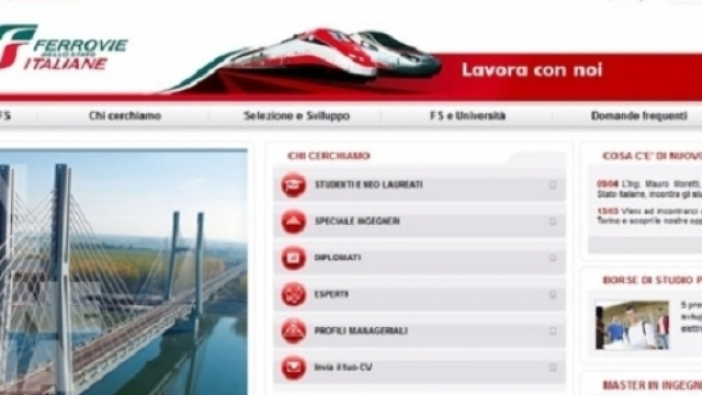 Offerte di lavoro Ferrovie dello Stato: le posizioni aperte