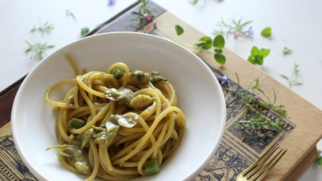 Spaghetti ai carciofi, gustosi e delicati al palato