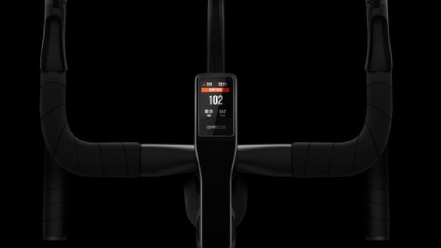 Vista dall'alto del manubrio della SpeedX Unicorn