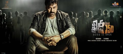 Chiranjeevi frolm 'Khaidi No.150' (Image credits: Twitter.com/KonidelaPRO)