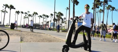 OjO Commuter Scooter, courtesy of OjO Electric 2017.