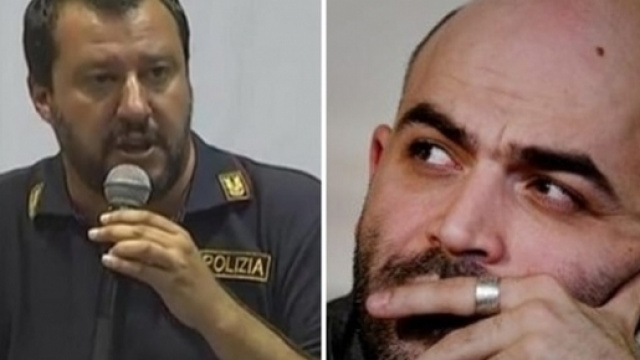 Roberto Saviano e Matteo Salvini protagonisti insieme a Giorgia Meloni della polemica sui sindaci africani al Sud