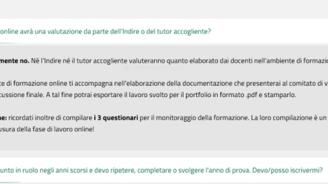 Scadenze di Indire e cosa fare