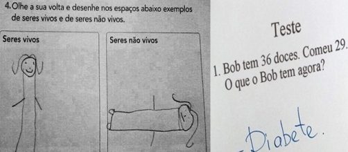 Algumas respostas s&atilde;o bem criativas