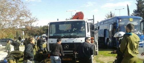 Jerusalem: At least 4 dead as truck rams into soldiers, terror ... - hindustantimes.com