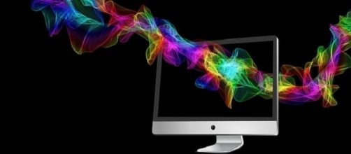 Light waves through a computer screen | geralt (pixabay.com) CCO Public Domain