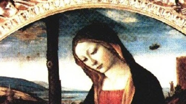 L'oggetto del dipinto la Madonna con San Giovannino