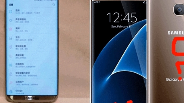 Le futur S8 (&agrave; g., s'il s'agit bien de lui) se dispensera du bouton central de marche-arr&ecirc;t du S7 Edge