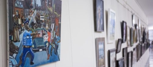 Lawmaker removes Capitol Hill art with pig in police uniform | News OK - newsok.com