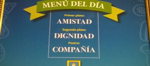 Men&uacute; del d&iacute;a en Robin Hood de Madrid