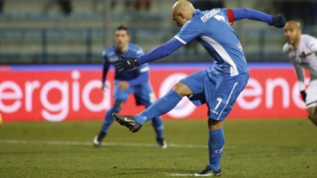 Empoli batte Palermo 1-0: il rigore di Maccarone - lapresse.it
