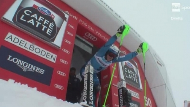 Henrik Kristoffersen, vincitore slalom di Adelboden