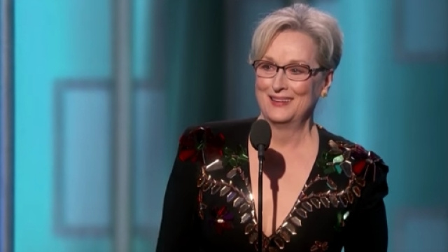 Il discorso di Meryl Streep ai Golden Globe