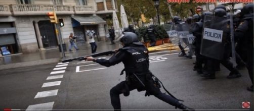 Catalan Referendum in chaos and violence - Youtube/Free Music Library channel