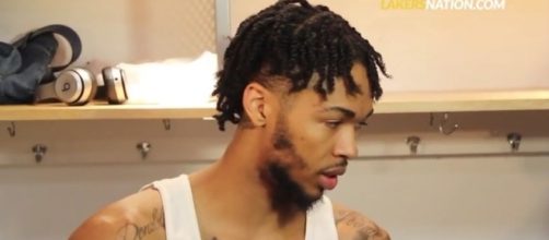 Los Angeles Lakers forward Brandon Ingram. Image Credit: YouTube Screenshot -- @LakersNation