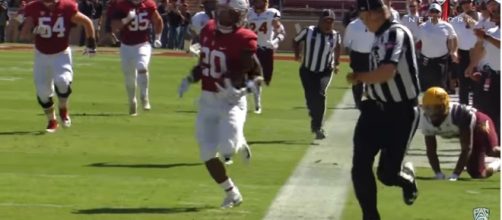 Stanford's Bryce Love looks like Heisman contender [Pac 12 Networks/YouTube]