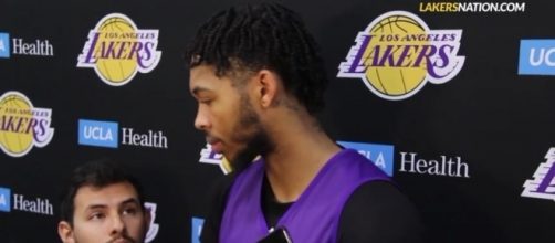 Los Angeles Lakers forward Brandon Ingram. Image Credit. LakersNation/YouTube Screenshot