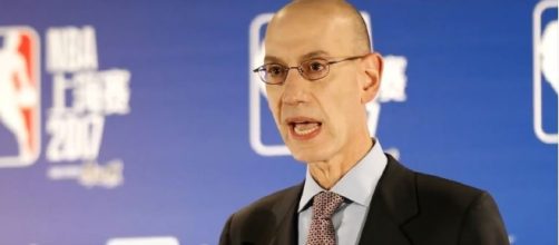 NBA Commissioner, Steve Adams on Rakuten deal. (via SPORT DAILY/YouTube)