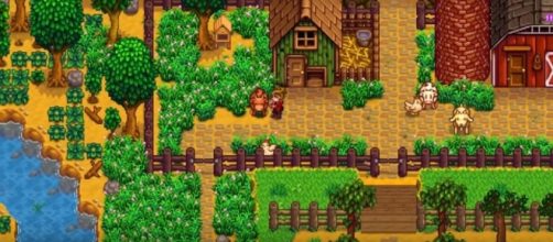 The game offers a lot of different activities aside from farming. Photo via NinEverything/YouTube