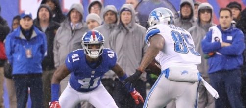 Veteran cornerback Dominique Rodgers-Cromartie was suspended indefinitely by the Giants. Image credit: Bruce Adler/Flickr Creative Commons