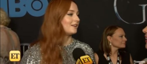 Confirmed: Sophie Turner and Joe Jonas are engaged. Image via: Entertainment Tonight/Youtube screenshot