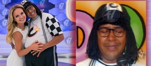 Ed&iacute;lson Oliveira ao lado de Eliana. Foto/Reprodu&ccedil;&atilde;o