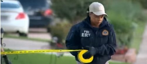 FBI search Sherin Mathews&rsquo; family home in Richardson, TX. (Image from WFAA/YouTube)