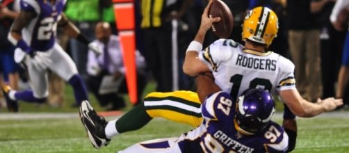 Aaron Rodgers has had his ups and downs. [Image Credit: Wikimedia Commons]