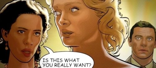 Stunning comic visuals for the last trailer for 'Professor Marston,' out this October 13. | Credit (Annapurna Channel/YouTube)