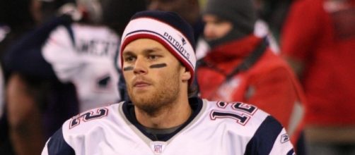 Tom Brady was sacked three times and hit six times by the Buccaneers -- Keith Allison via WikiCommons