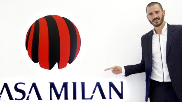 Leonardo Bonucci ufficialmente al Milan