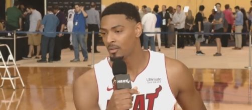 Jordan Mickey was clutch for the Miami Heat versus the Washington Wizards -- (Image Credit: Ximo Pierto/YouTube)